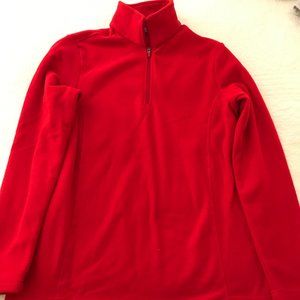 Lands End Women's Quarter Zip Fleece